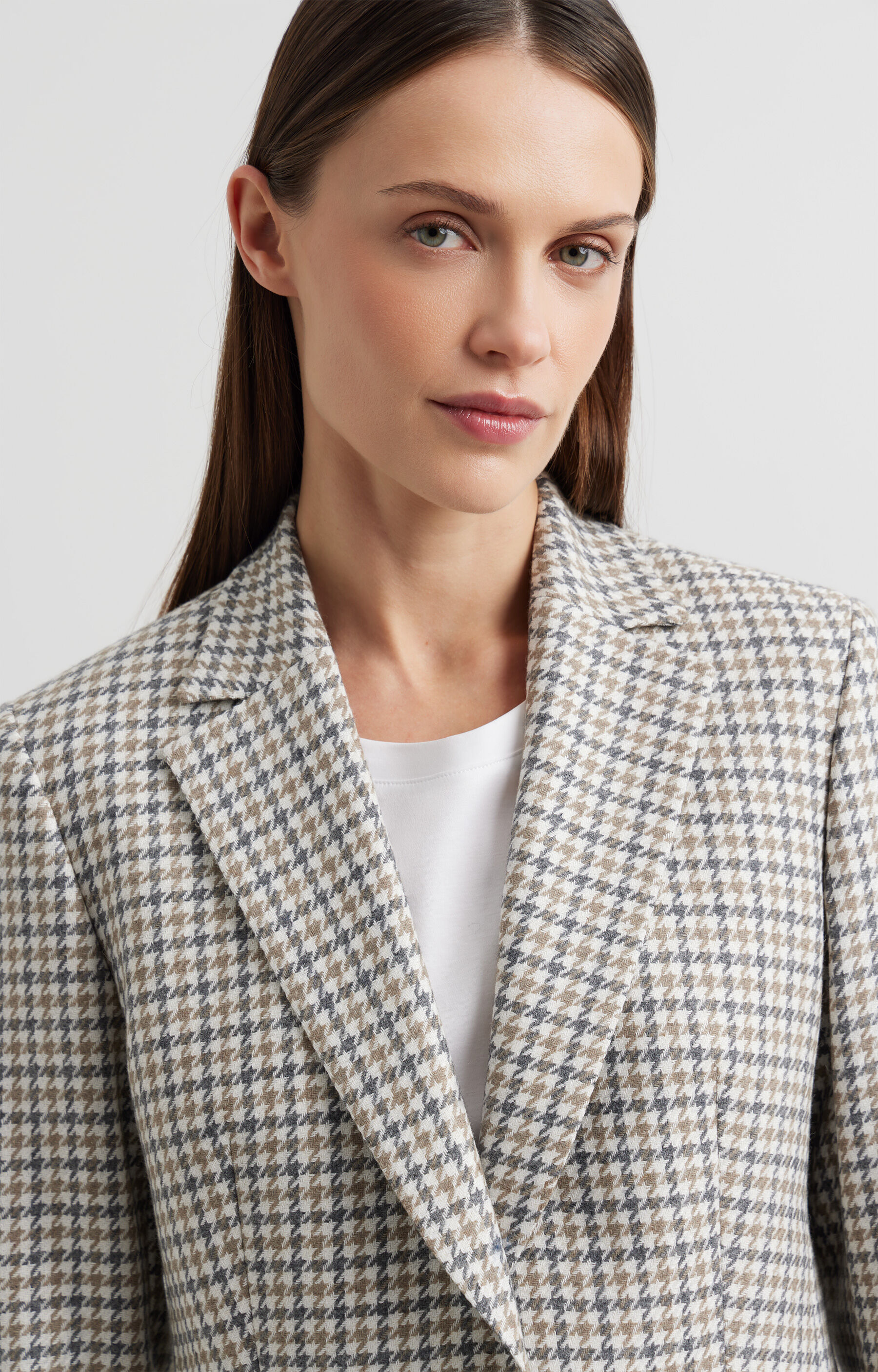 Marynarka slim w kratę - 6