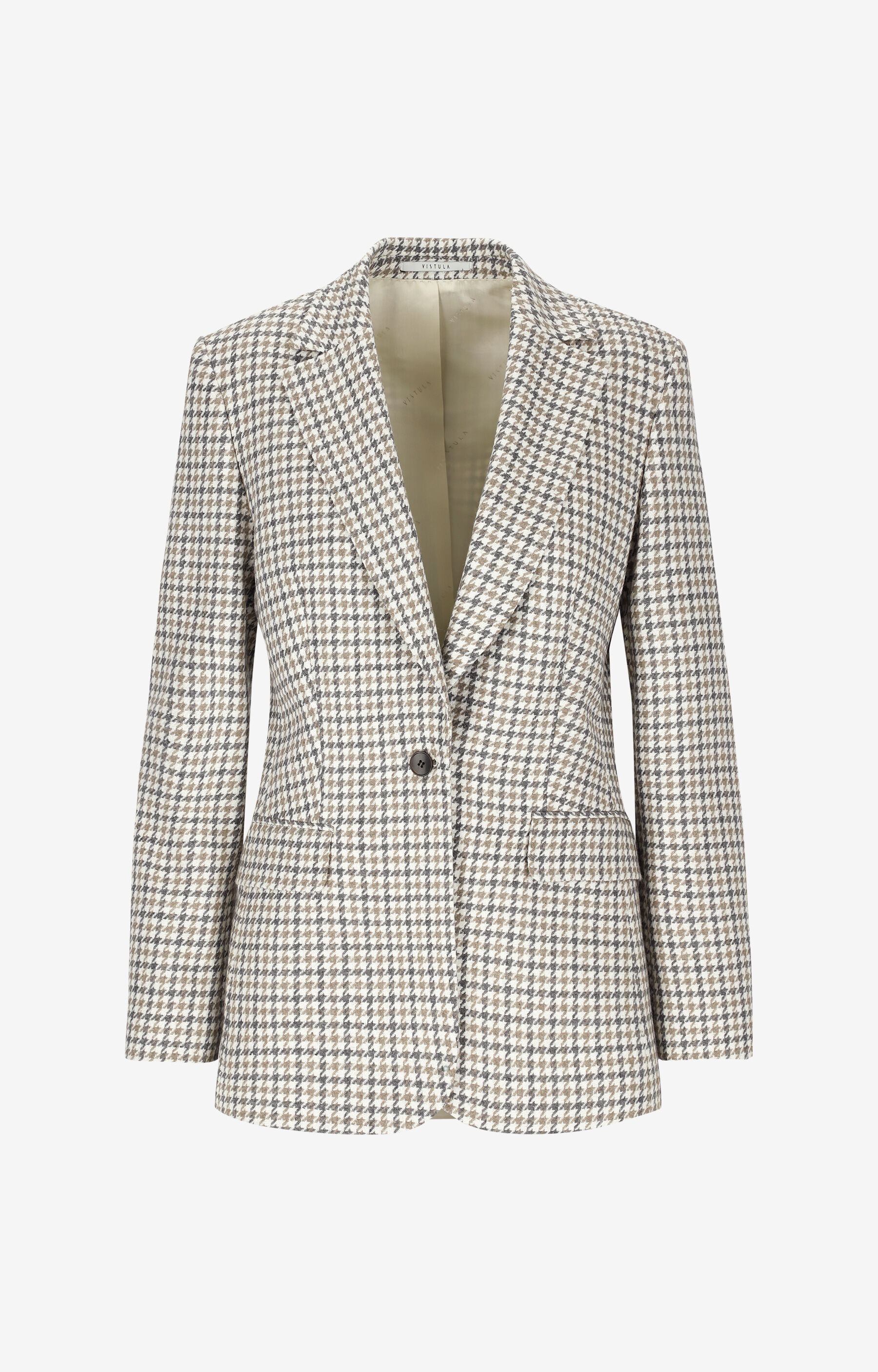 Marynarka slim w kratę - 2