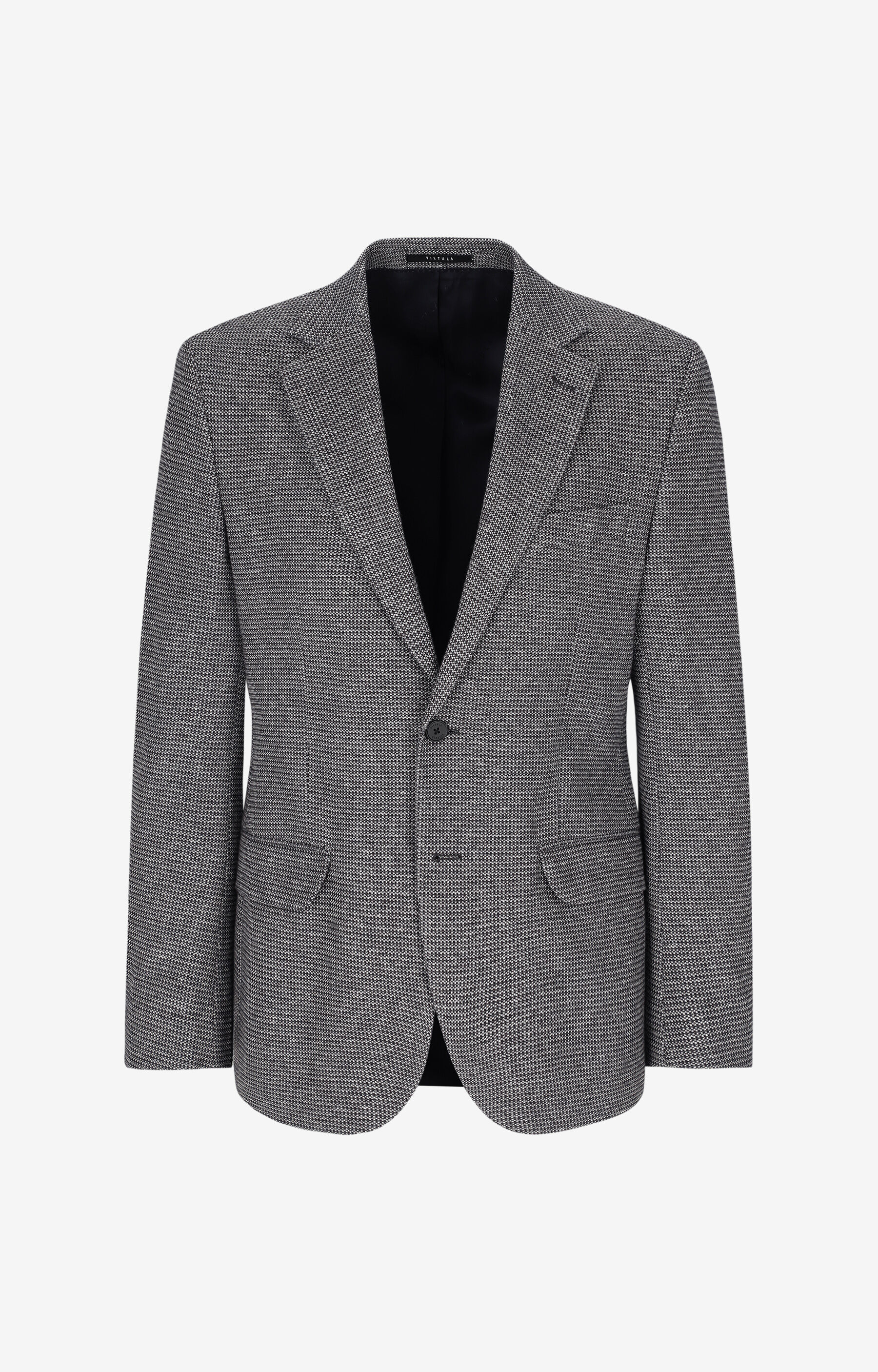 Dzianinowa marynarka super slim - 2