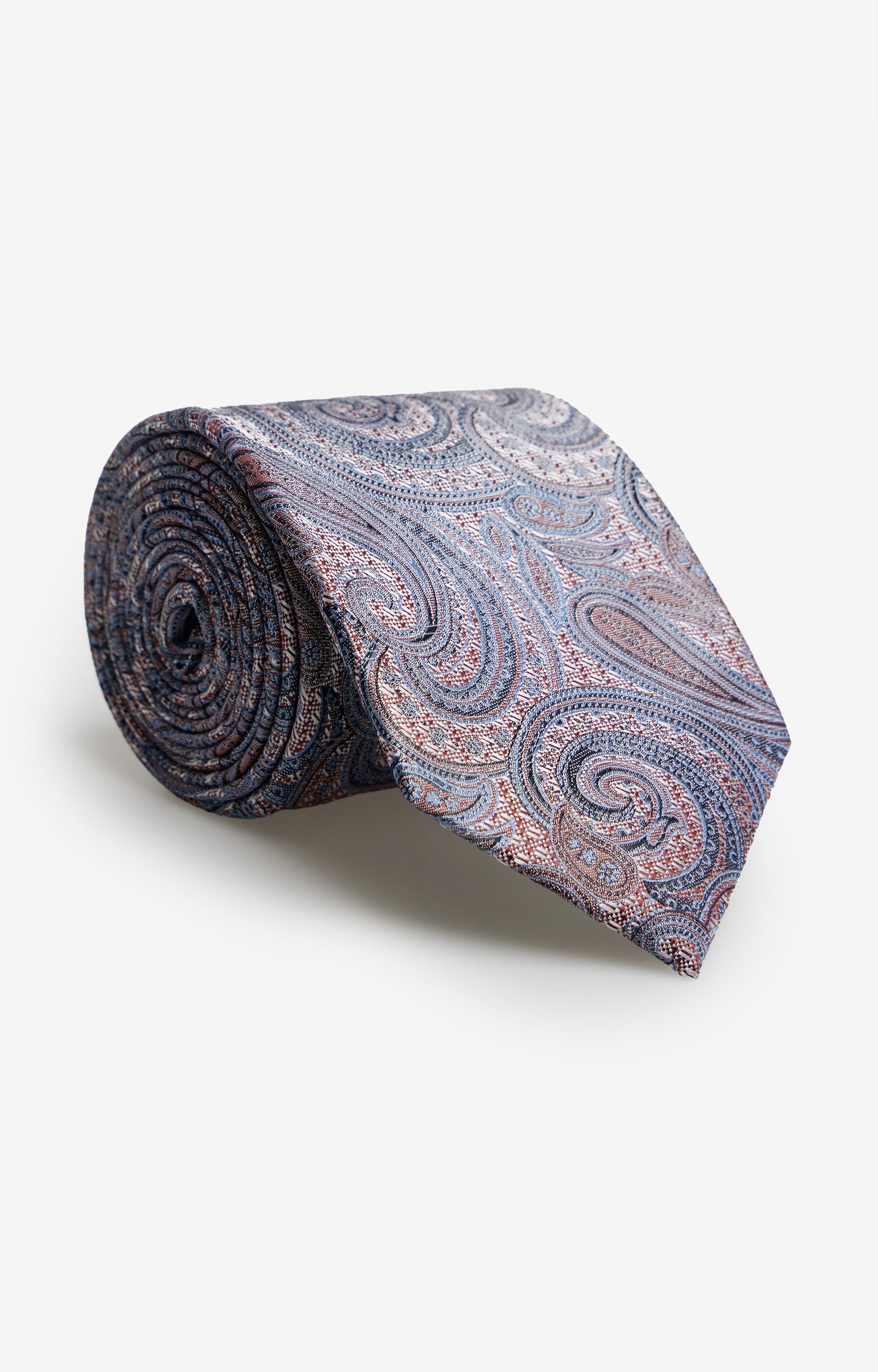 Jedwabny krawat we wzór paisley