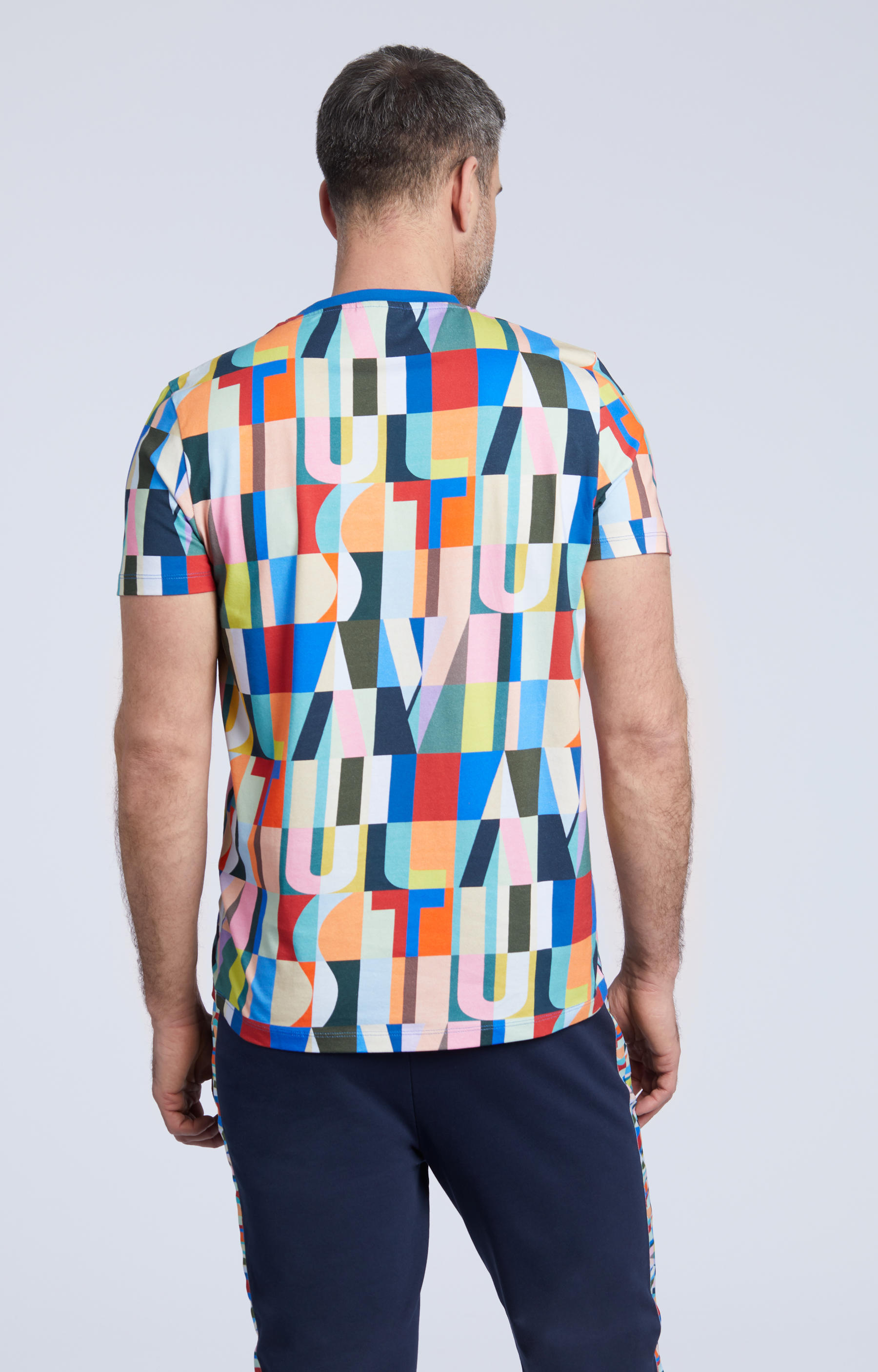 T-shirt z kolorowym nadrukiem - 3