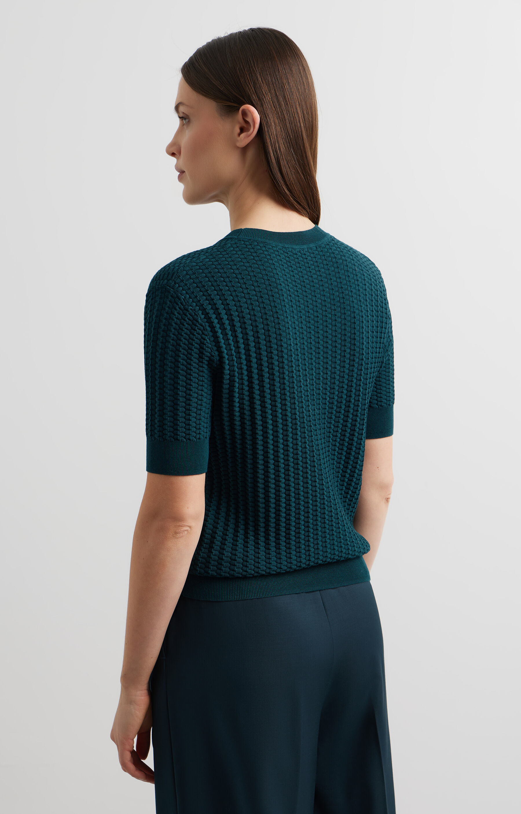 T-shirt z jedwabiem - 4