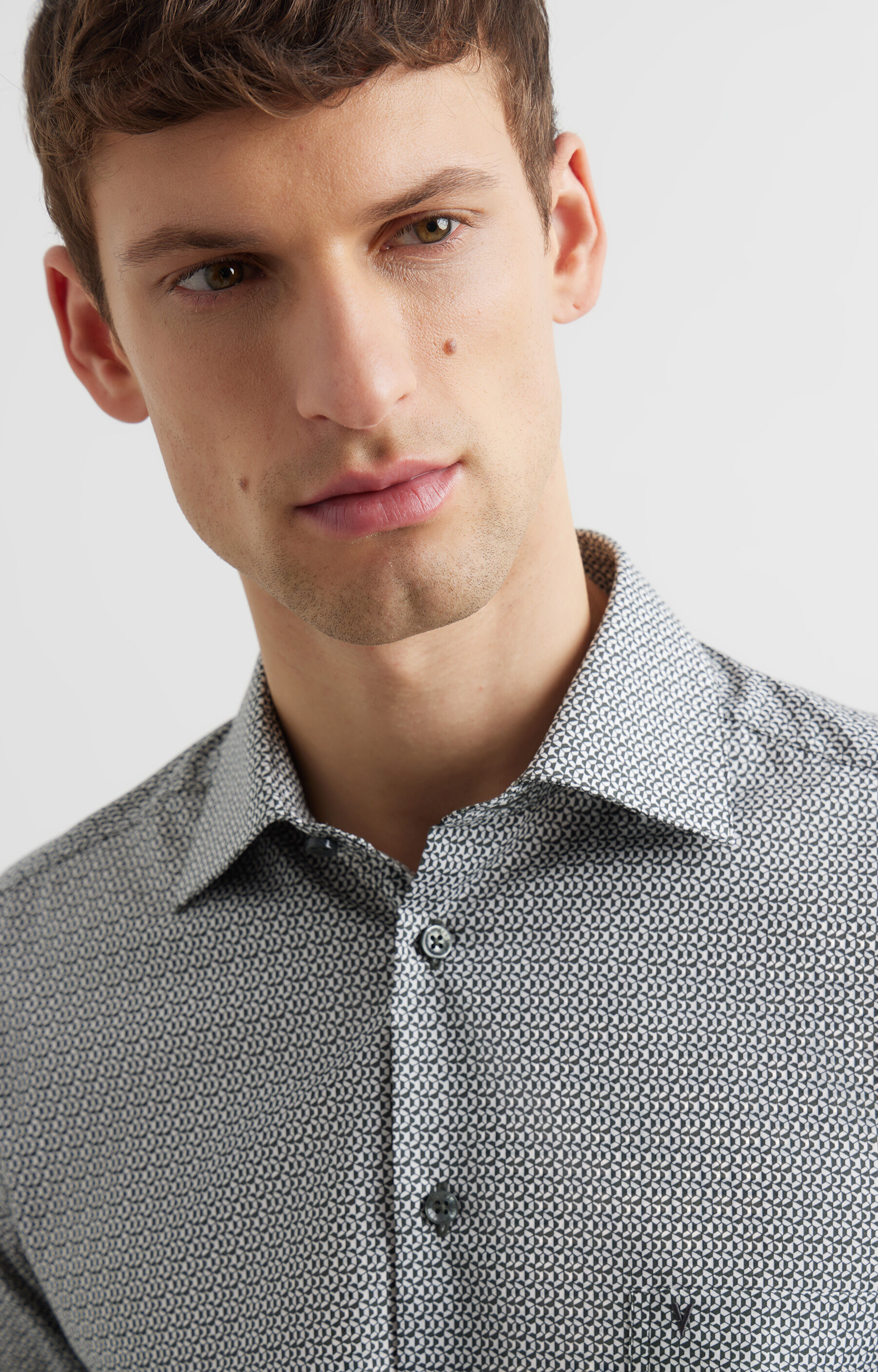 Koszula slim w print - 3