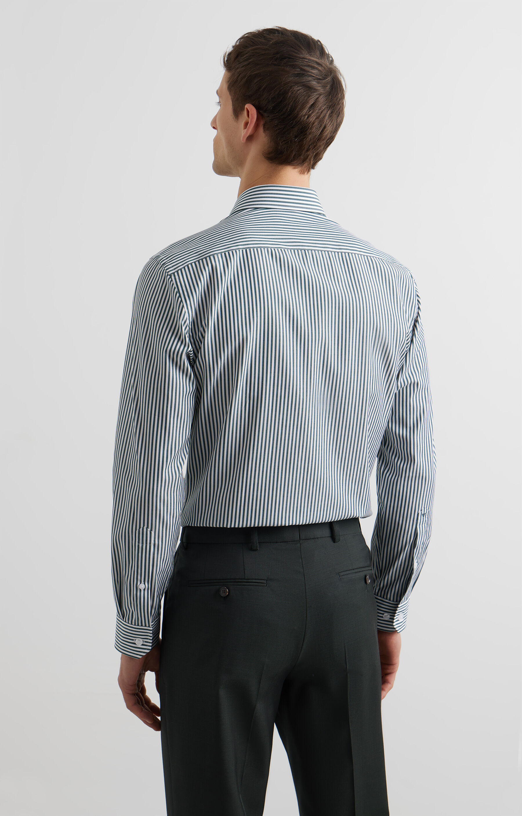 Zielona koszula długi rękaw VISTULA - 4