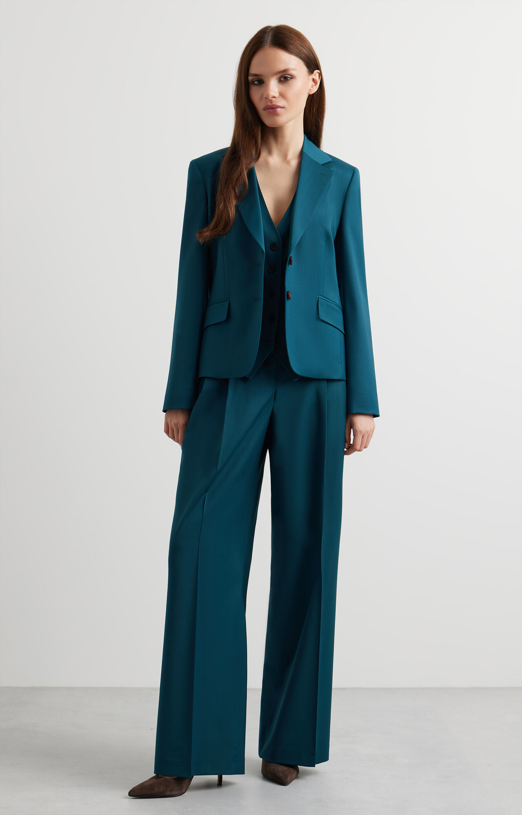 Spodnie relaxed fit do garnituru - Mix&Match