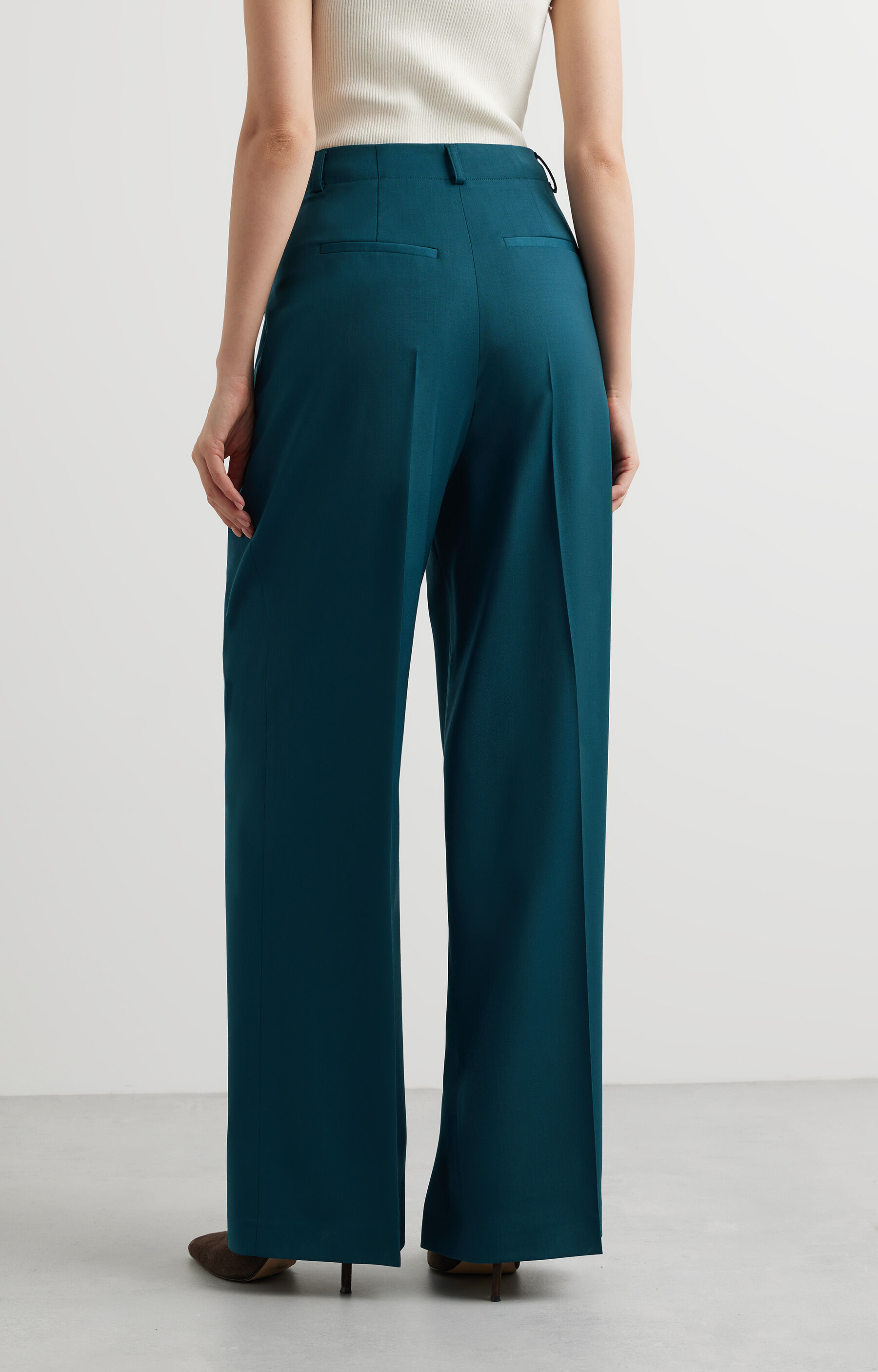 Spodnie relaxed fit do garnituru - Mix&Match - 4