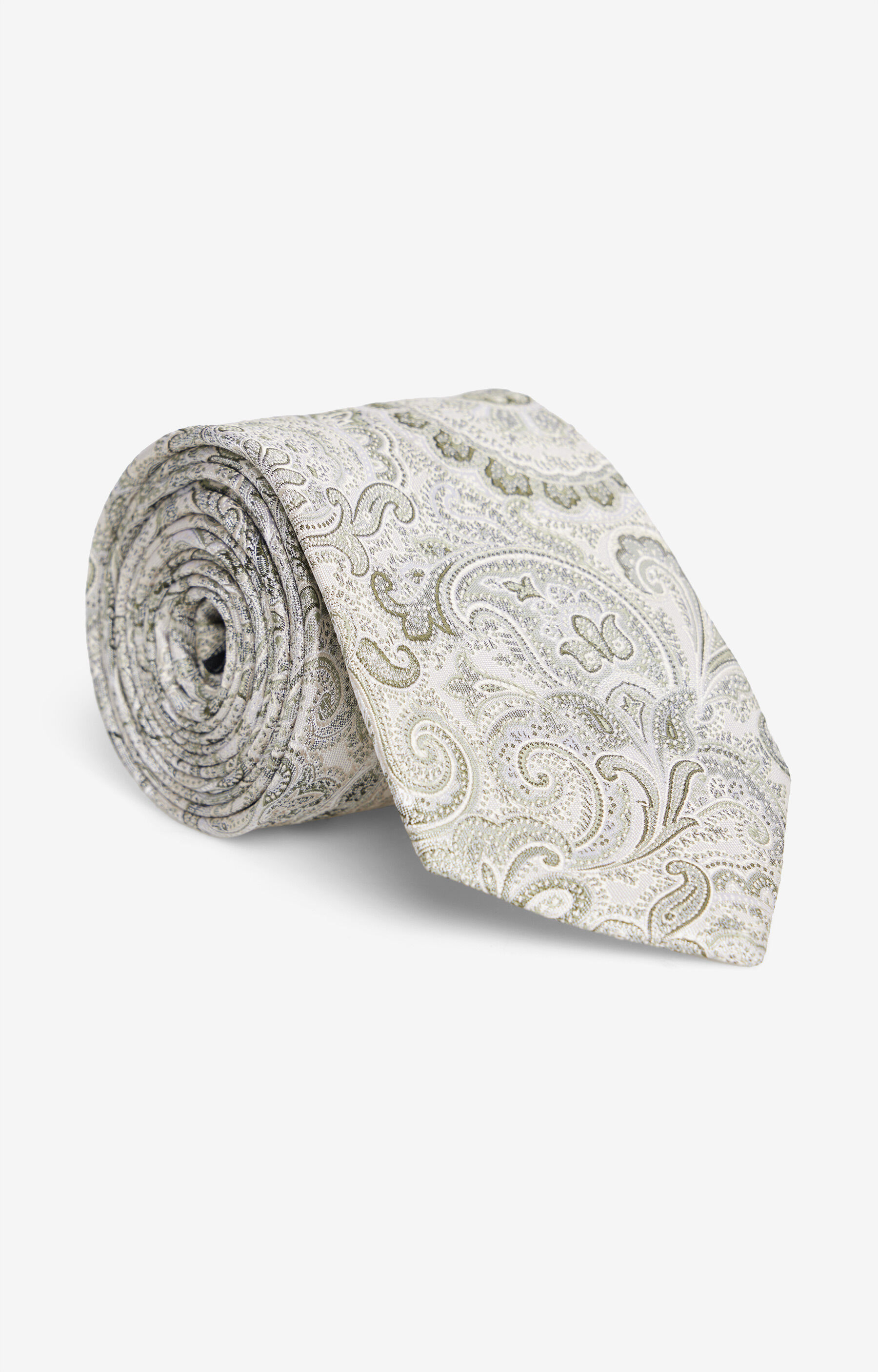 Jedwabny krawat we wzór paisley