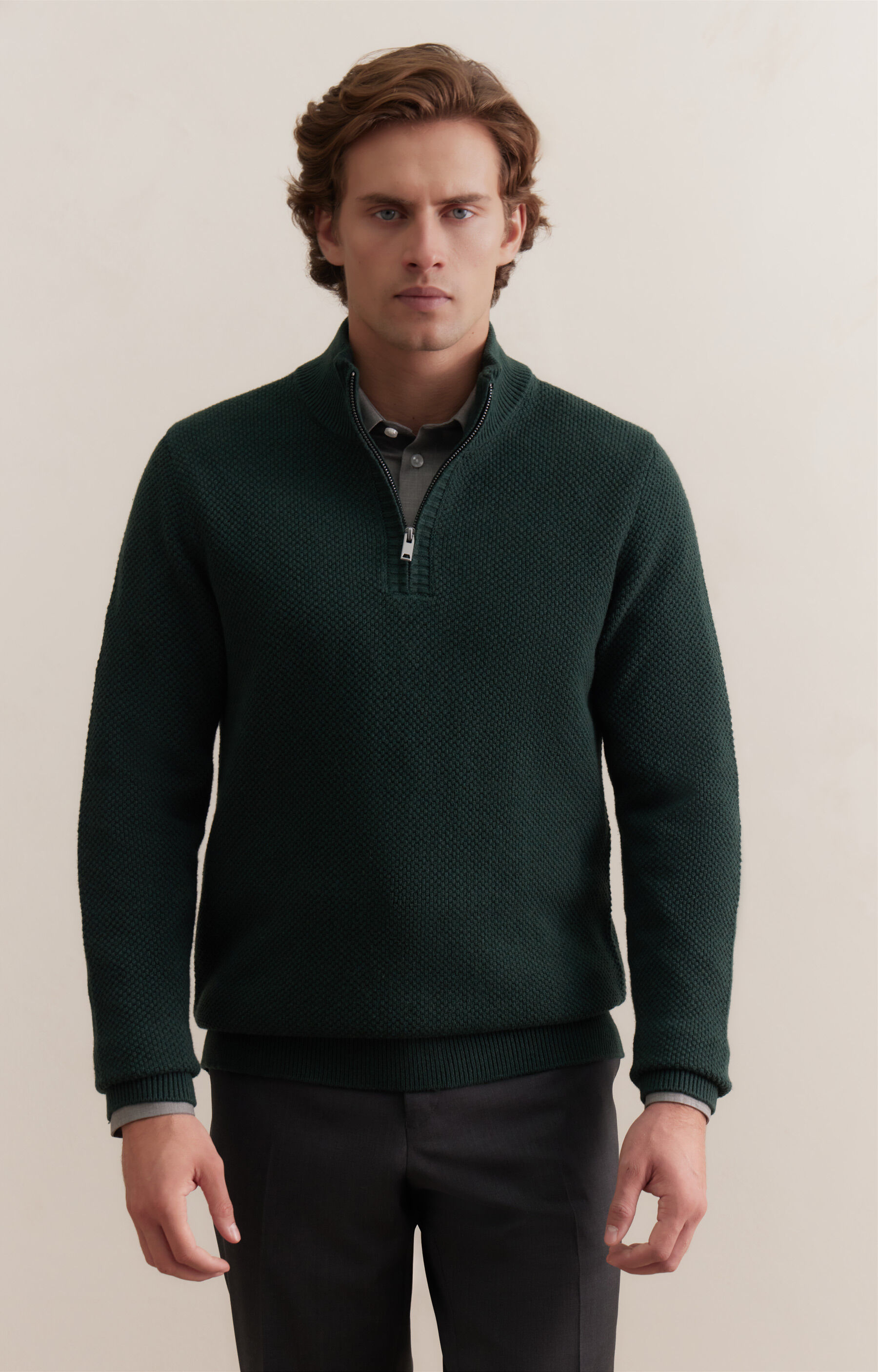 Sweter w mikrowzór