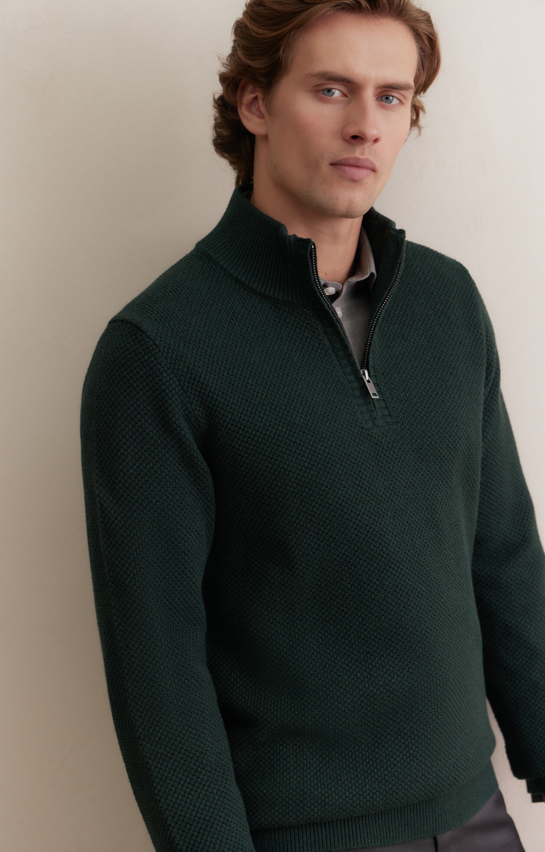 Sweter w mikrowzór - 4