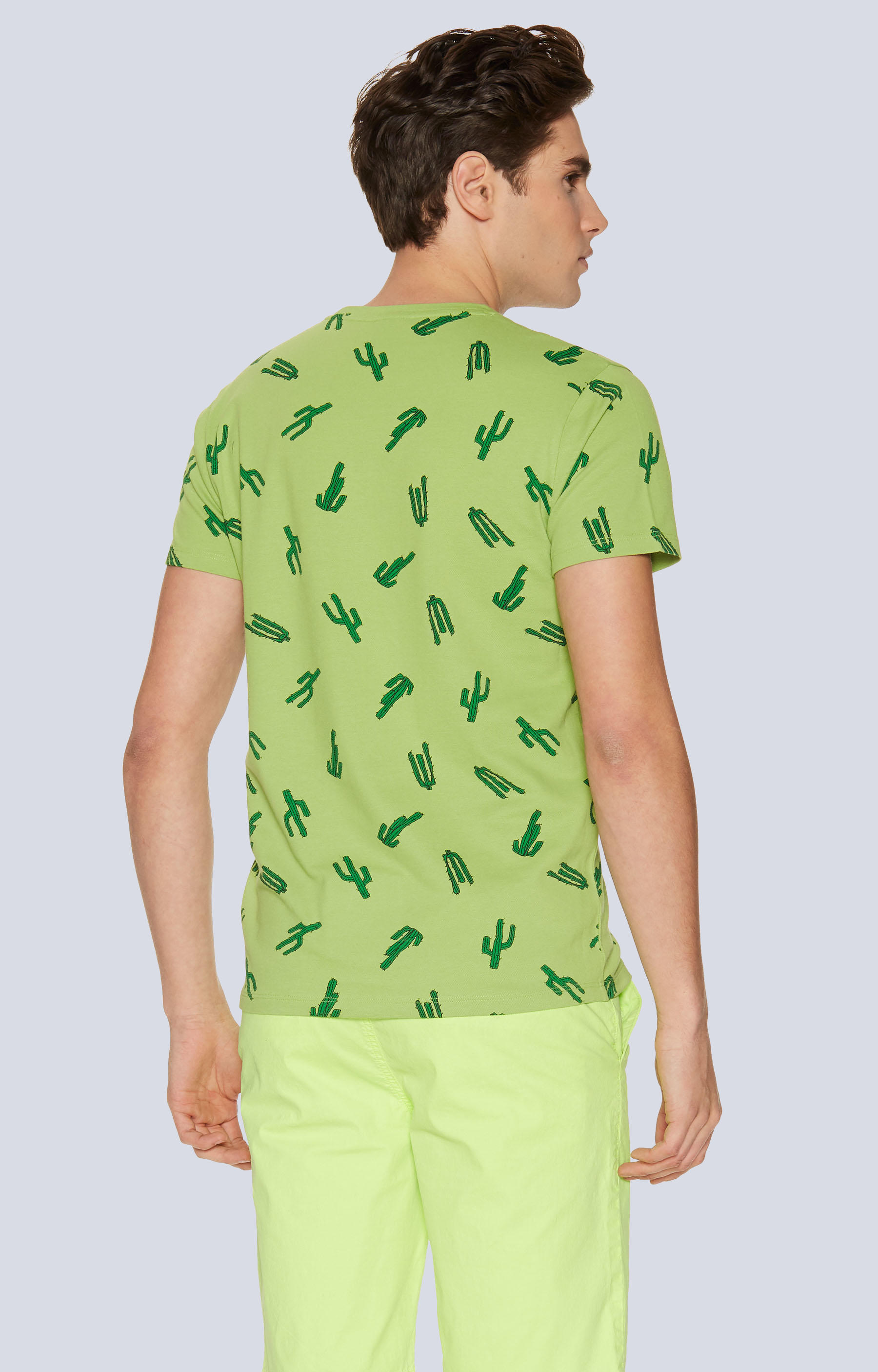 T-shirt z nadrukiem w kaktusy - 2