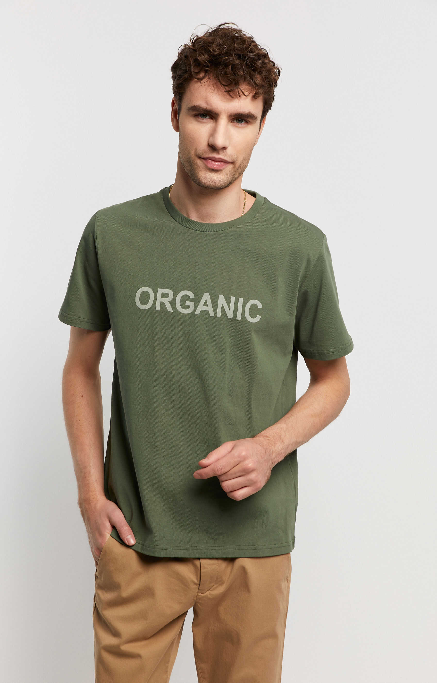 T-shirt z bawełny organicznej - 2