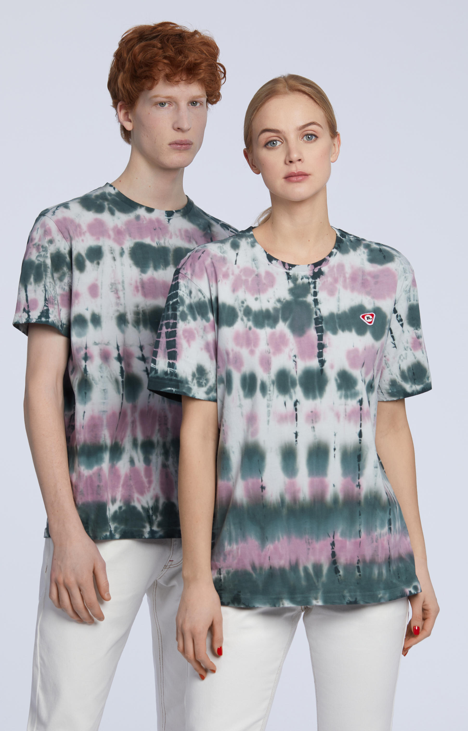T-shirt farbowany ręcznie