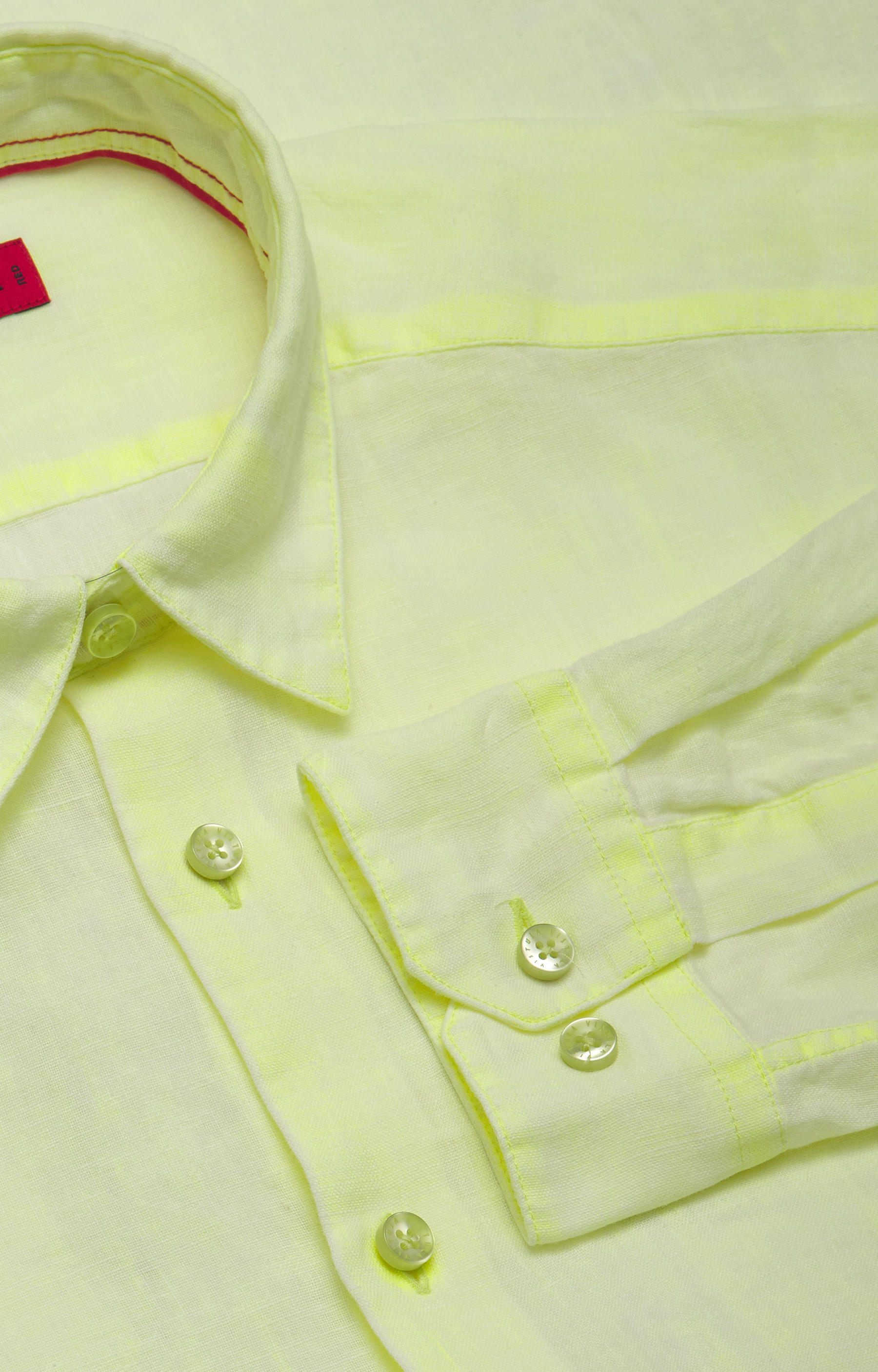 Dopasowana koszula, kołnierz kryty button down - 2