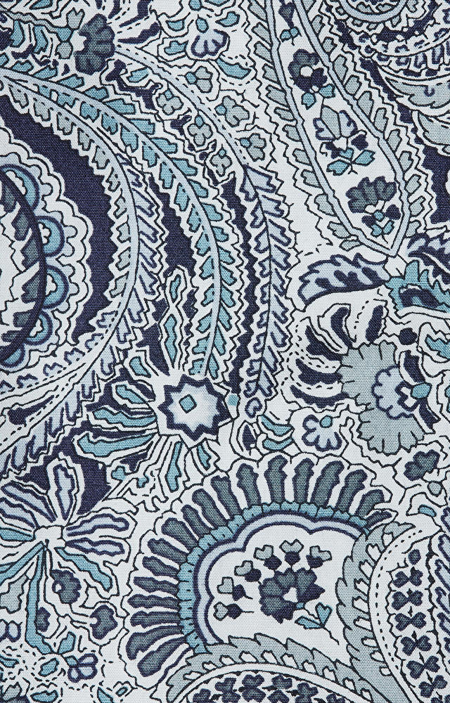 Koszula w print z kołnierzem button-down - 5