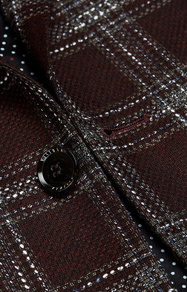 Dopasowana marynarka w kratę - 6