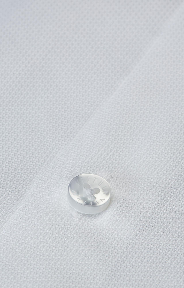 Koszula z delikatną strukturą, półwłoski kołnierz - 4