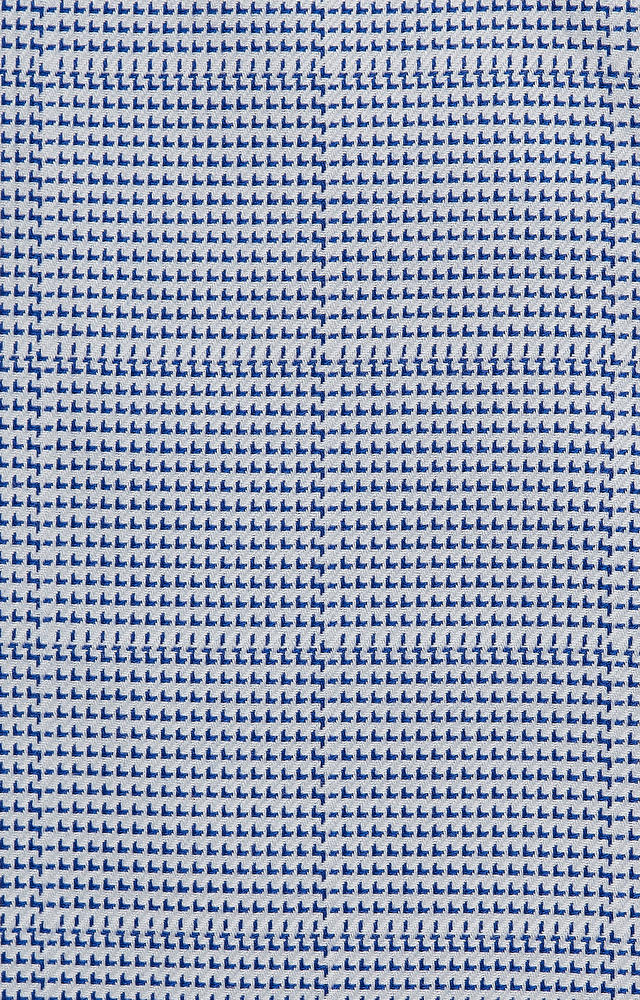 Swobodna koszula w mikrowzór z włoskim kołnierzem - 5