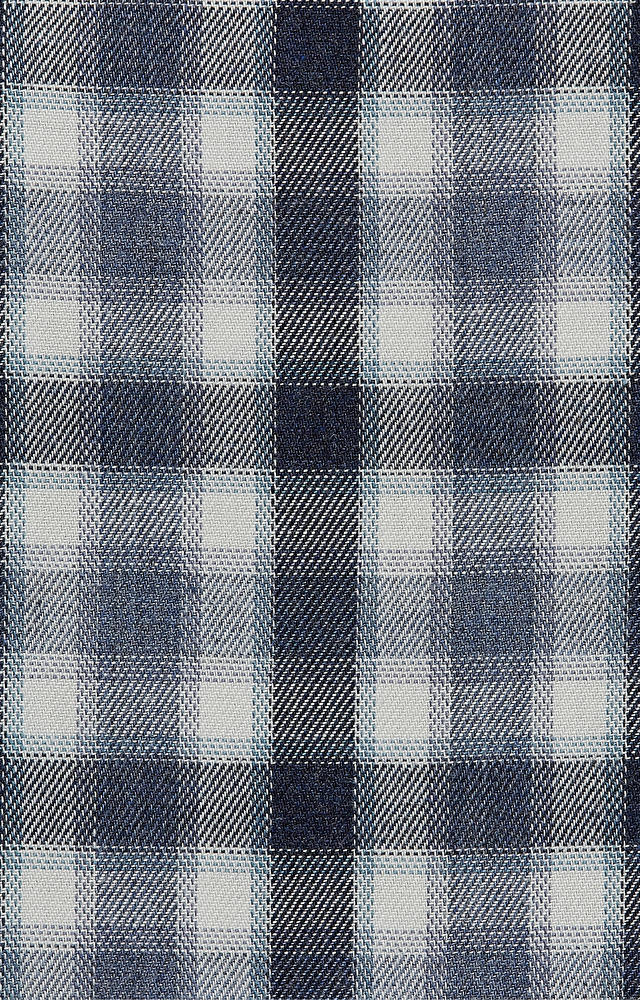 Swobodna koszula w kratę z włoskim kołnierzem - 5