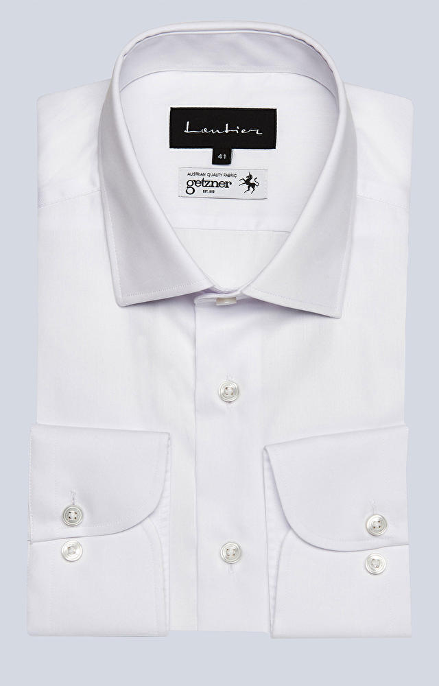 Klasyczna koszula z półwłoskim kołnierzem - 3