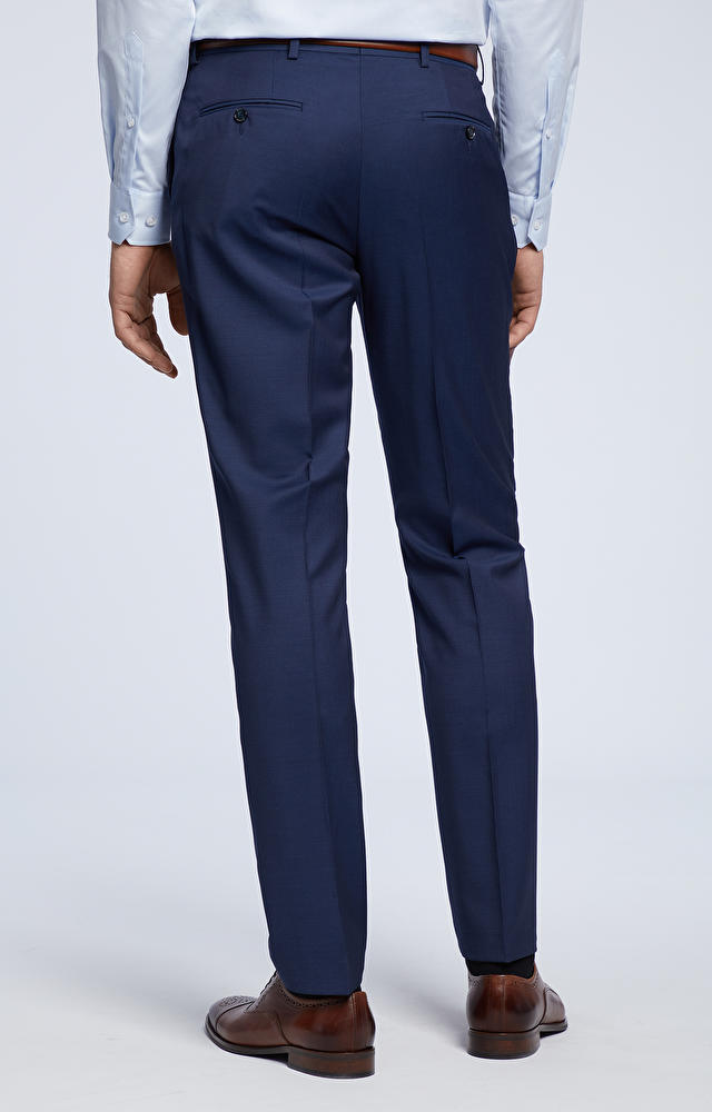 Dopasowane klasyczne spodnie od garnituru - 3