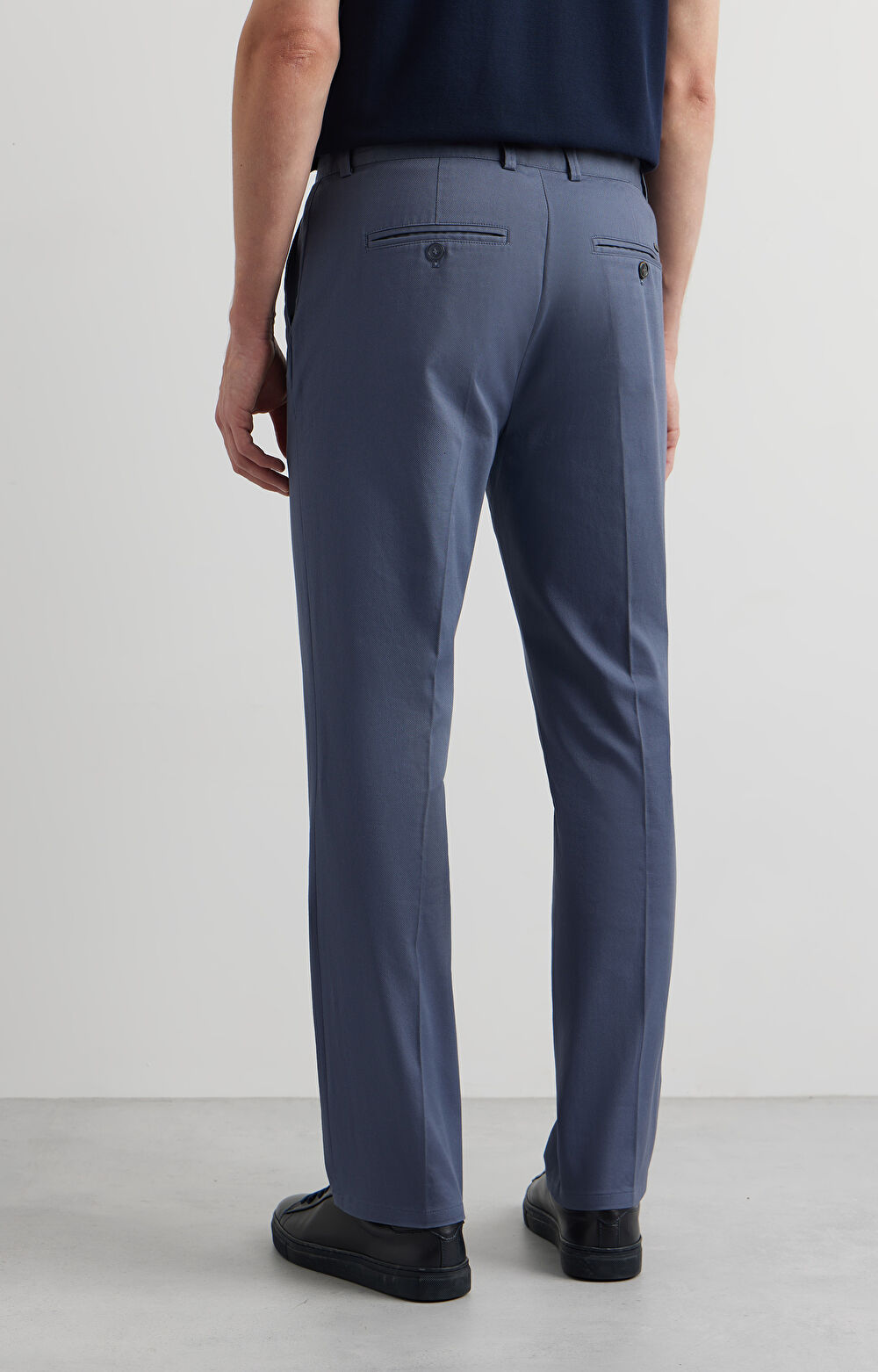 -stalowo-niebieskie spodnie VISTULA - 3