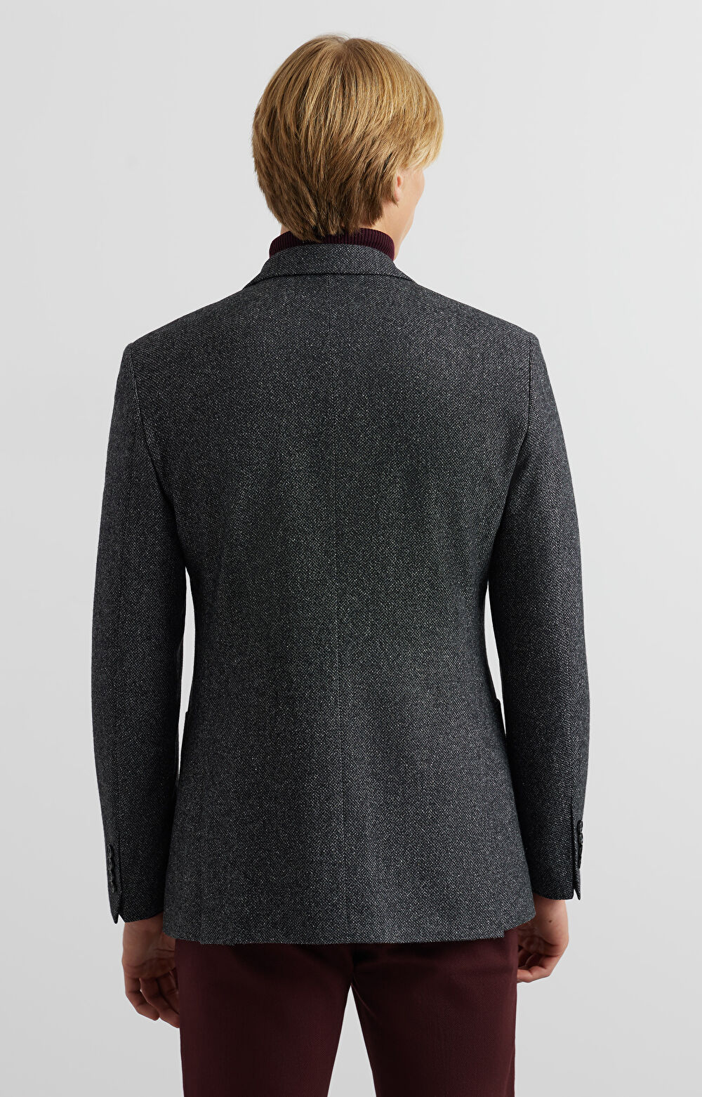 Marynarka super slim w mikrowzór - 4
