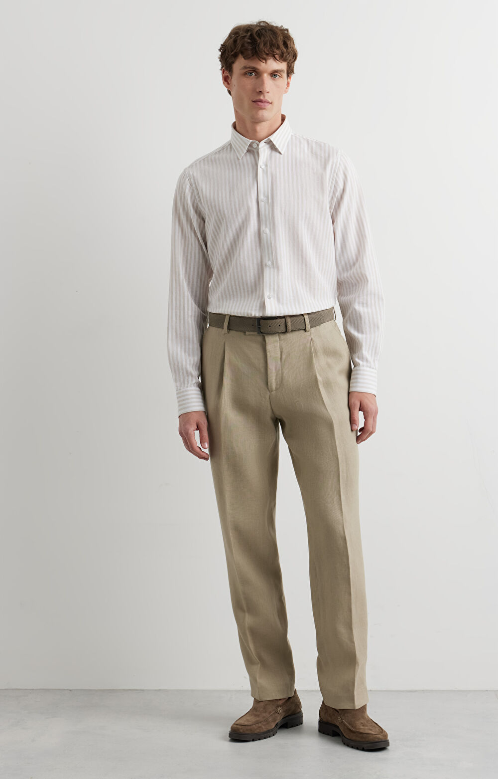 Koszula regular w paski - 7