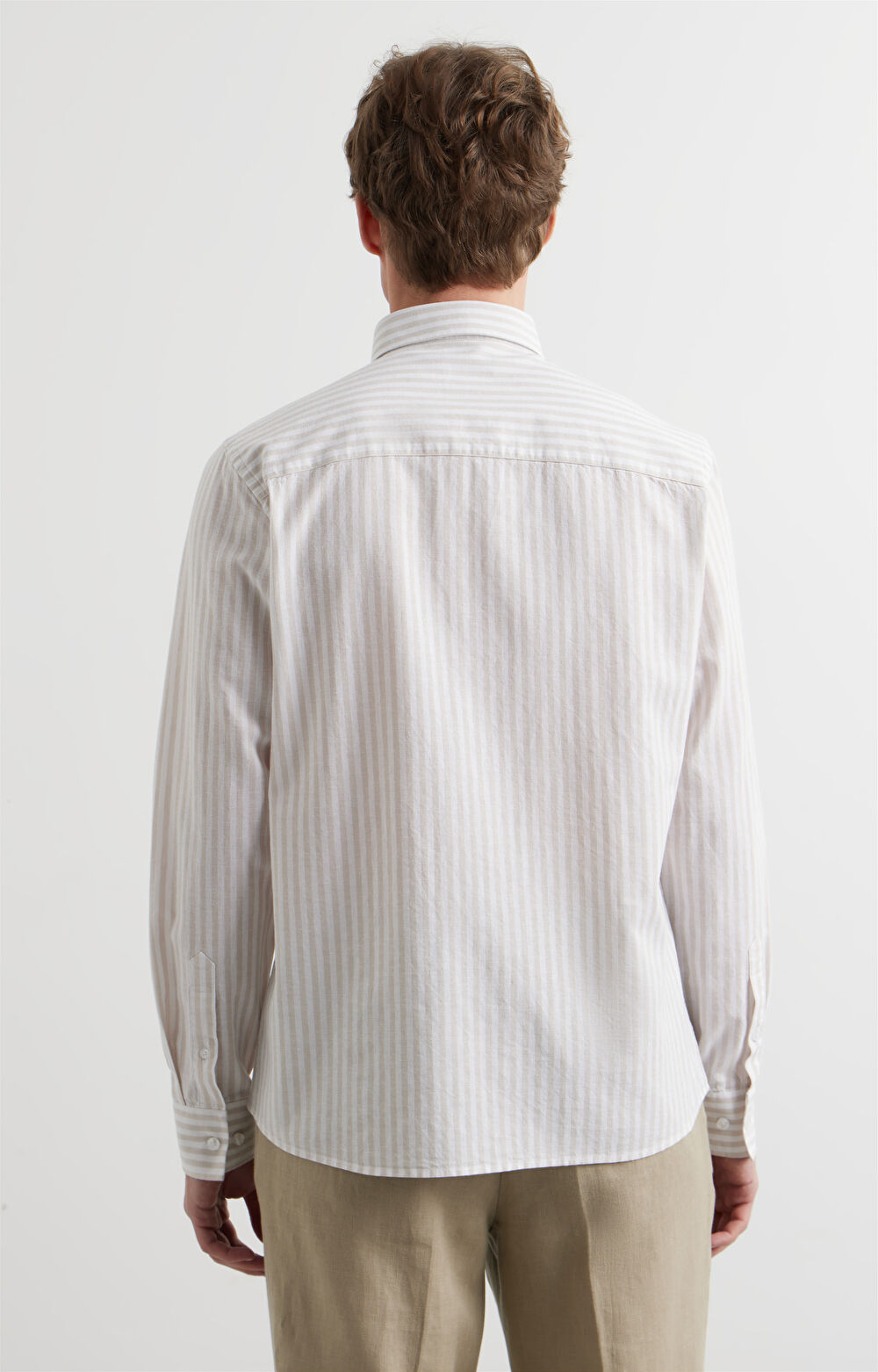 Koszula regular w paski - 4