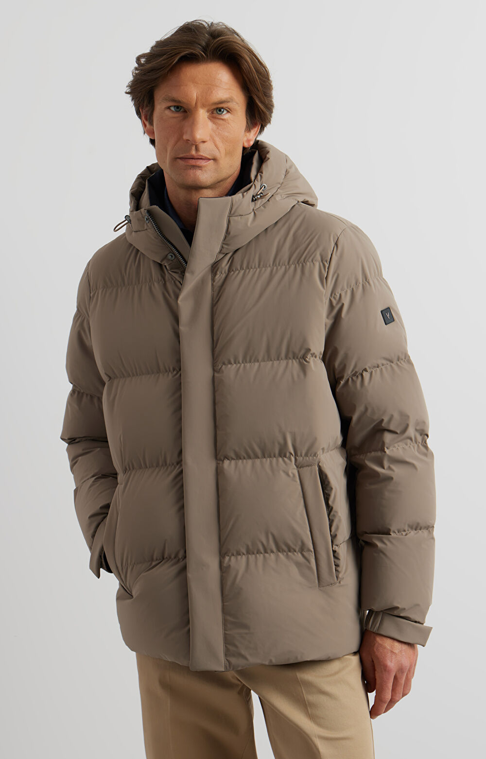 Puchowa kurtka regular