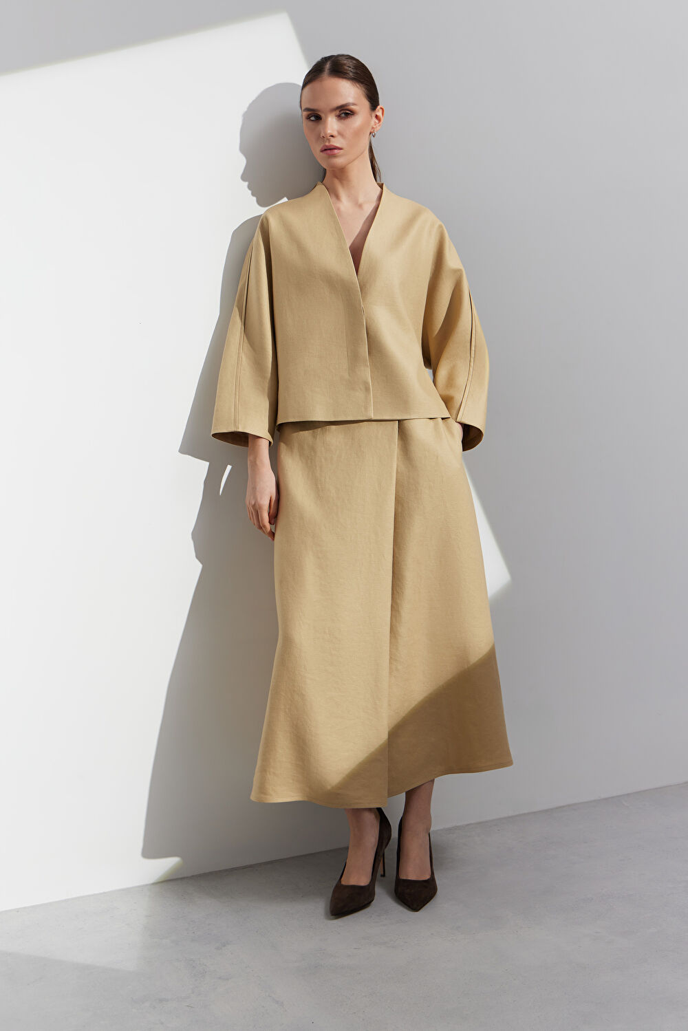 Lniana marynarka regular - 5