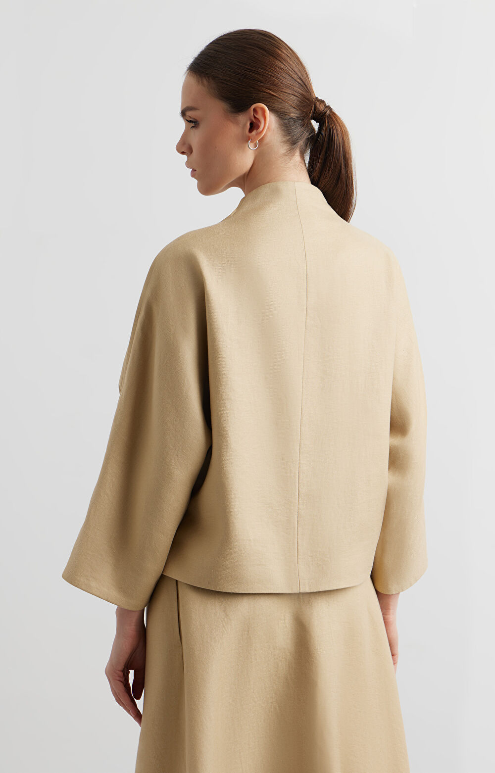 Lniana marynarka regular - 3