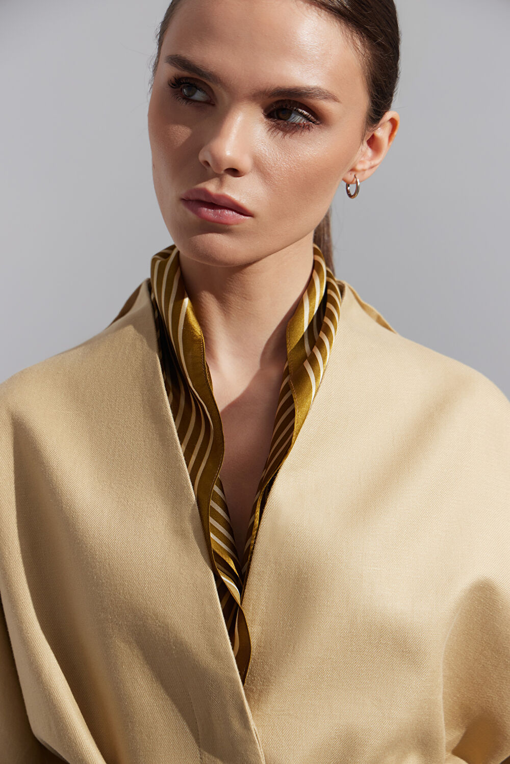 Lniana marynarka regular - 6