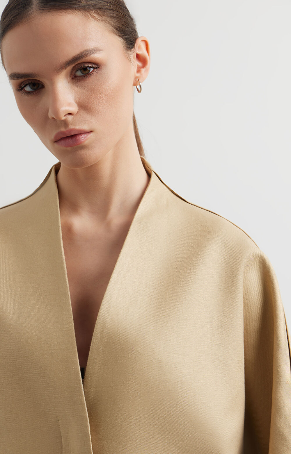 Lniana marynarka regular - 4