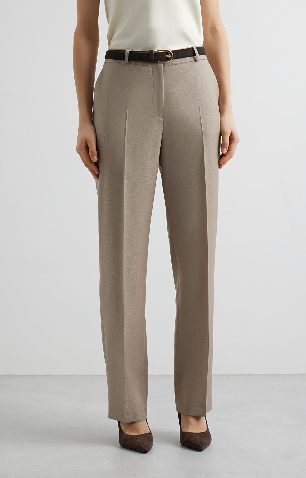 Beżowe spodnie - set VISTULA - 3