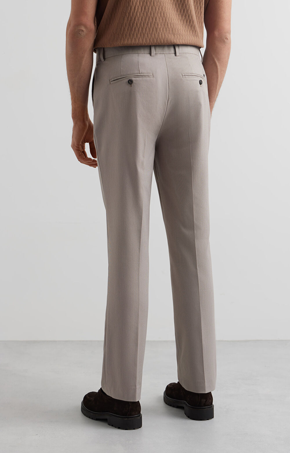 Beżowe spodnie VISTULA - 5