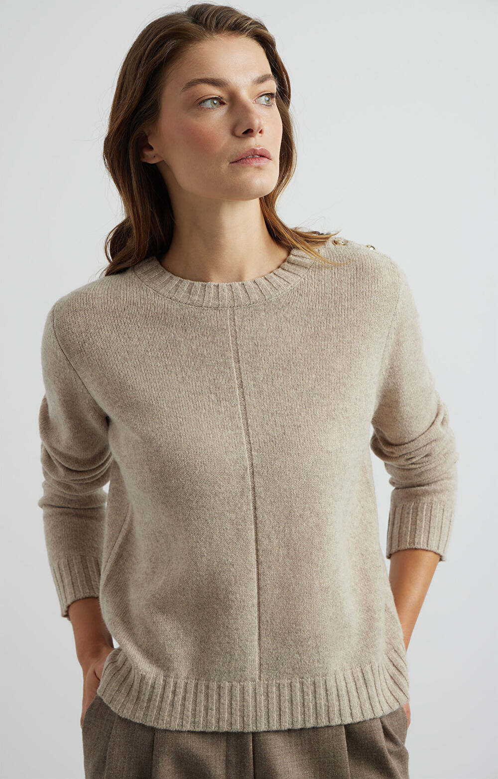 Sweter round neck - 4