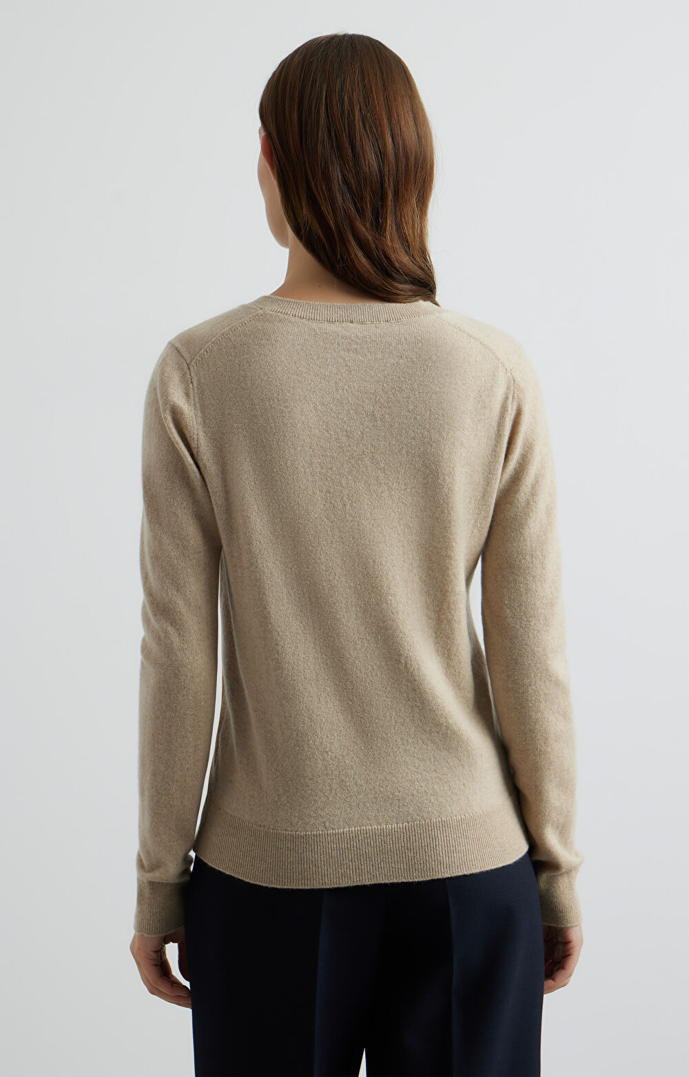 Sweter v-neck - 3
