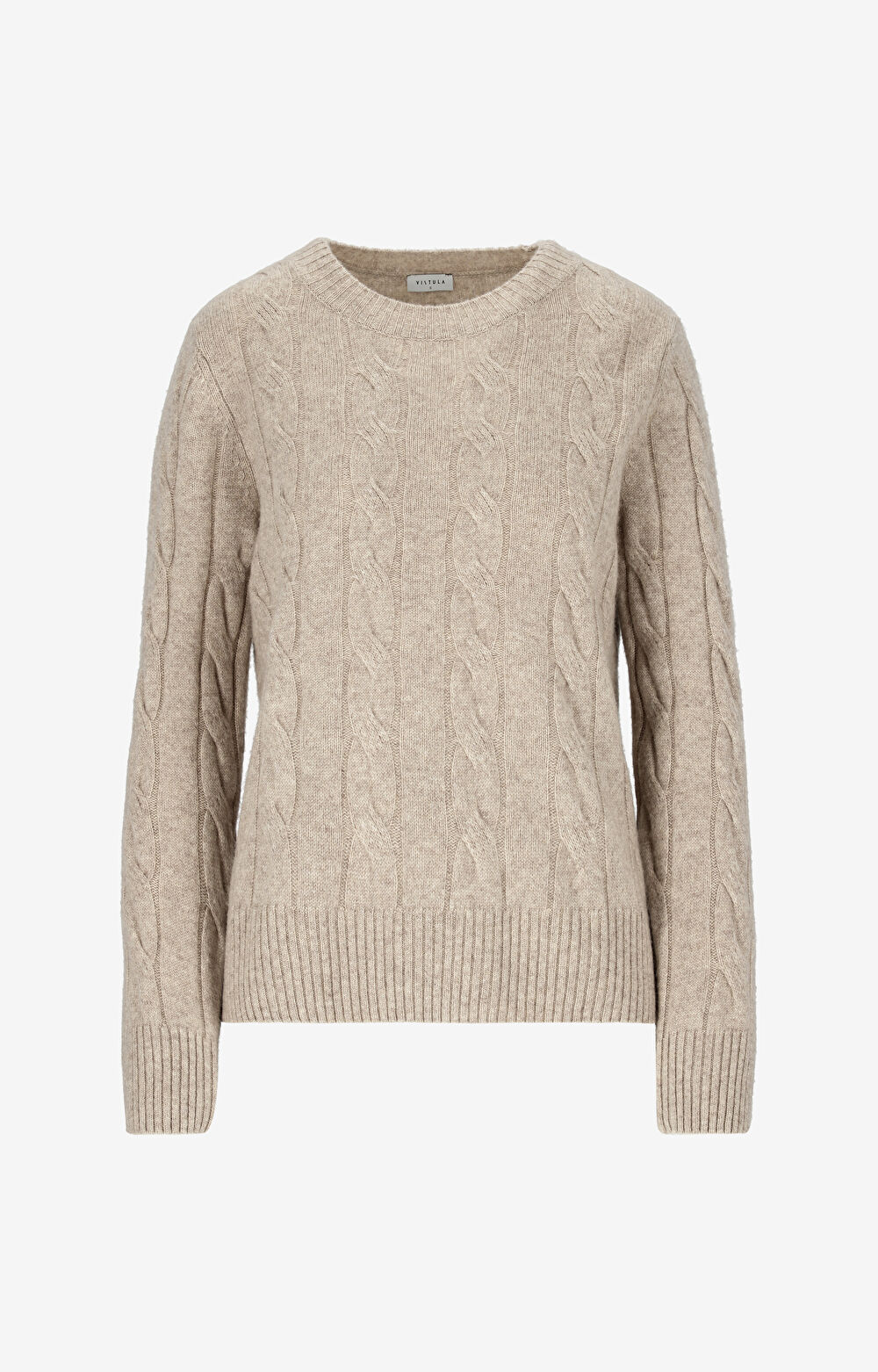 Sweter o warkoczowym splocie - 2