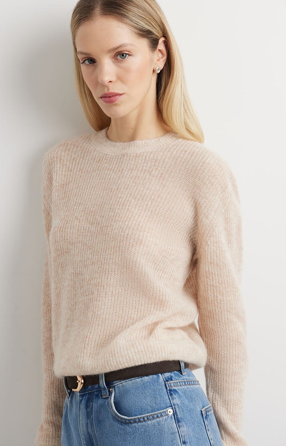 Sweter z lekkiej dzianiny - 5