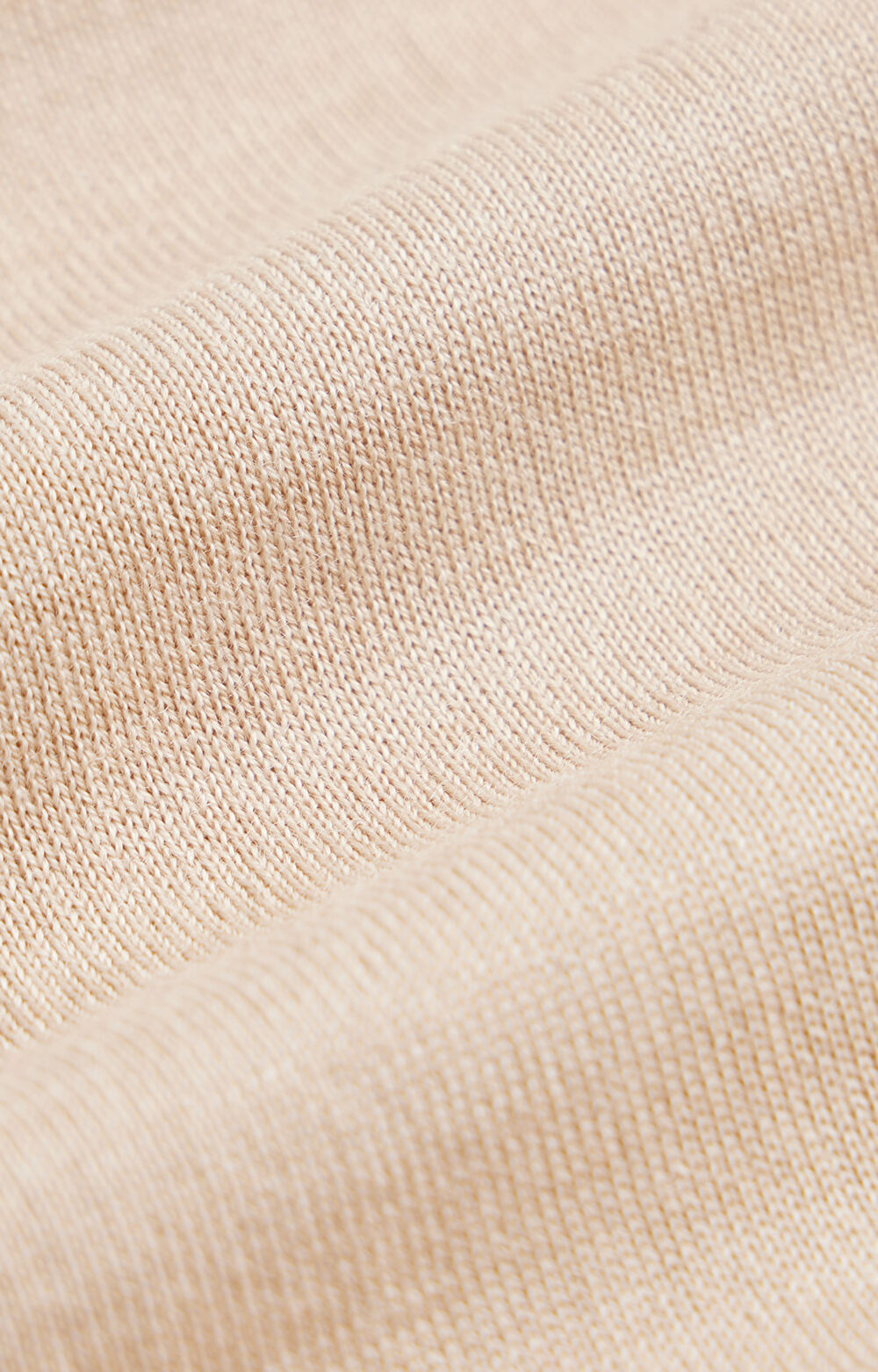 Gładki sweter round neck - 4