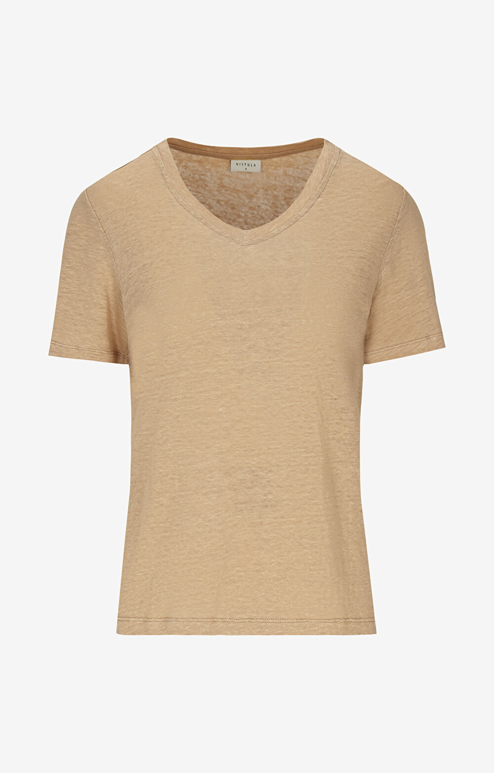 Lniany t-shirt - 2