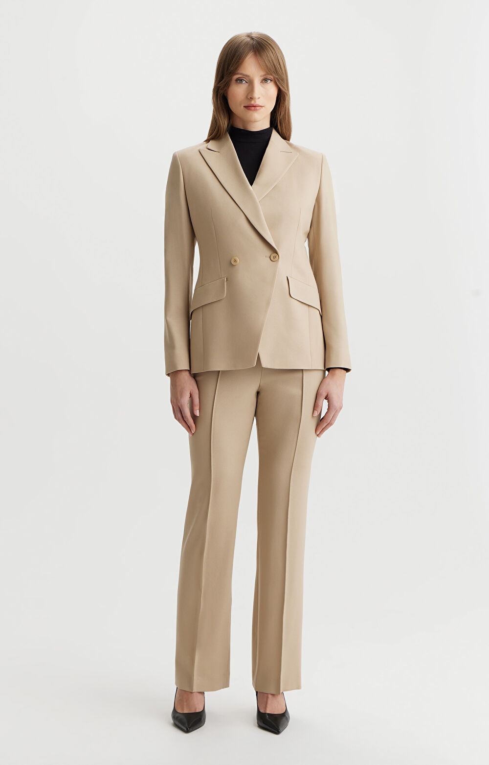 Wełniana marynarka slim fit do garnituru - Mix&Match