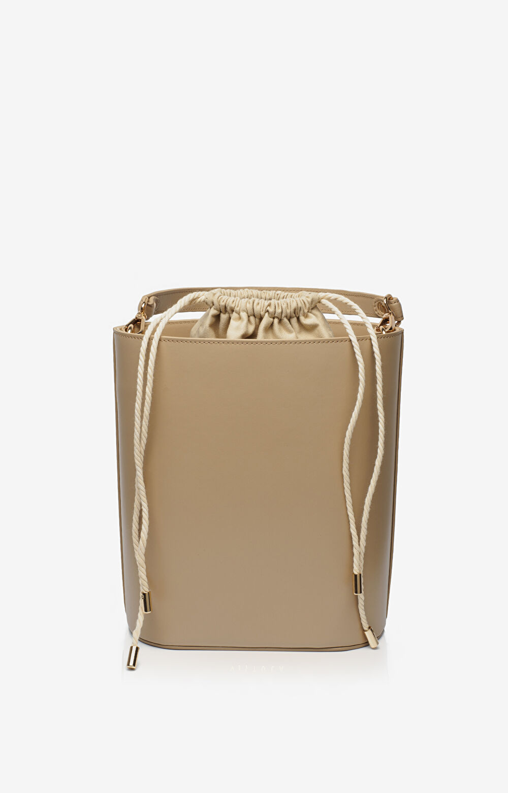 Skórzana torebka typu bucket