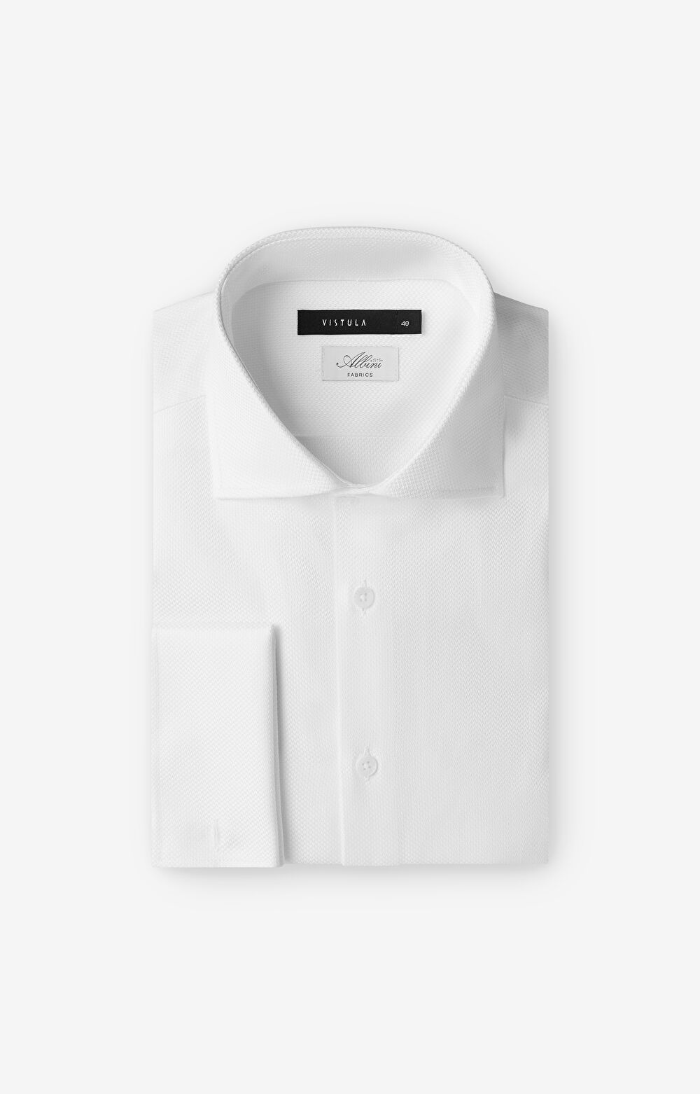 Koszula slim w mikrowzór - 2