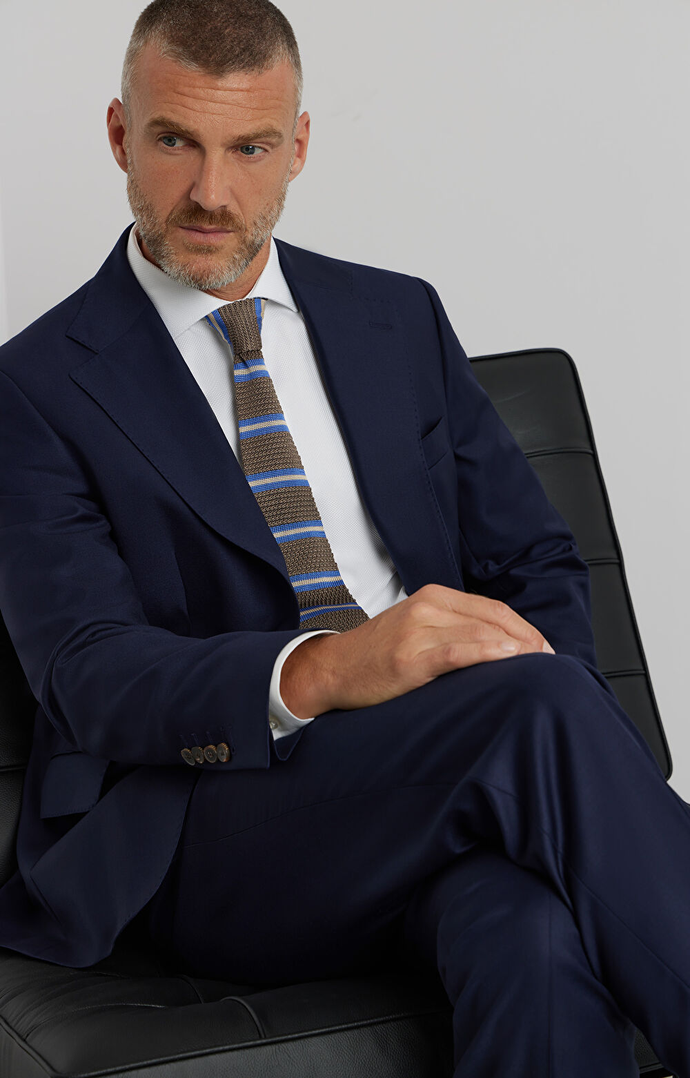 Koszula slim w mikrowzór - 8