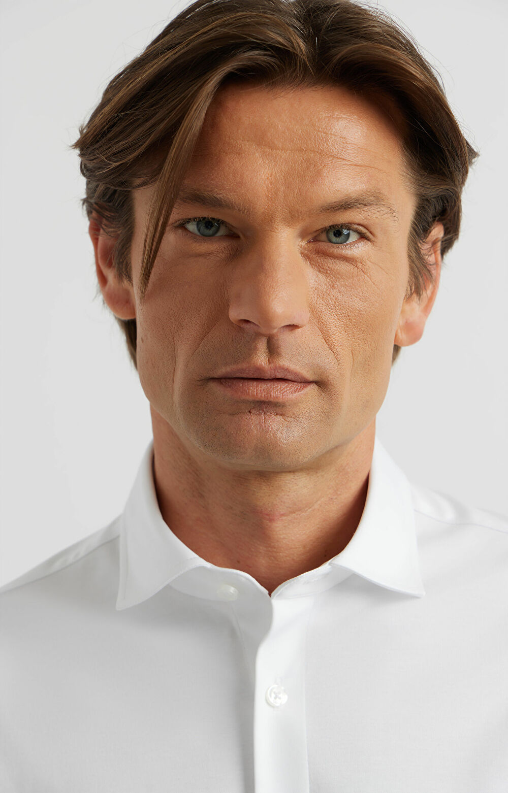 Dzianinowa koszula slim - 3