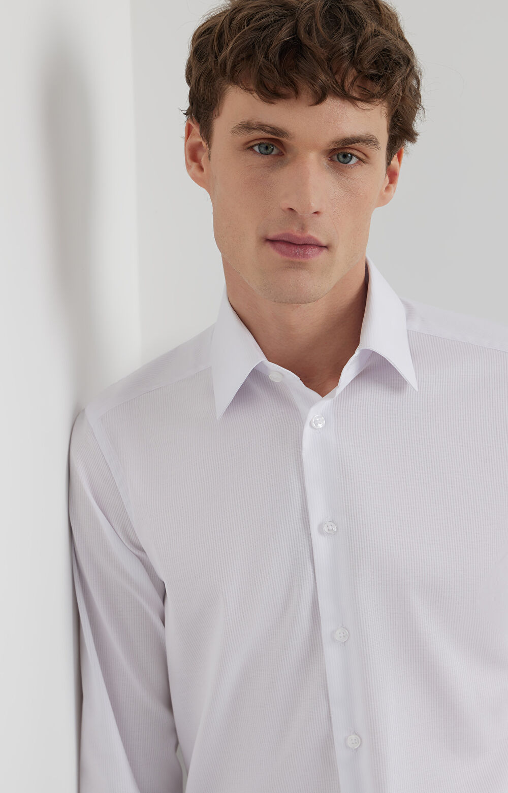 Koszula slim w prążek - 3