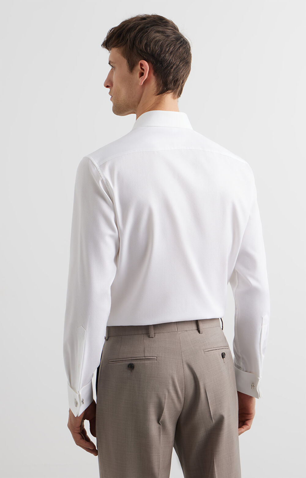 Biała koszula długi rękaw VISTULA - 4