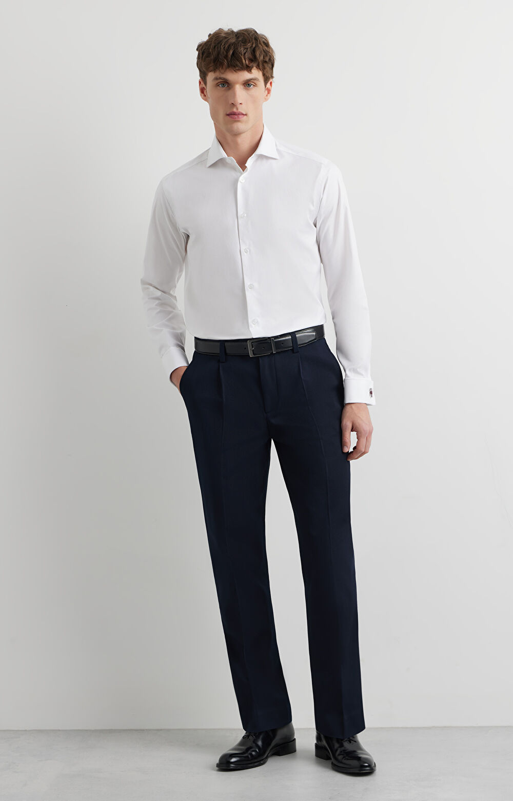 Biała koszula długi rękaw VISTULA - 4