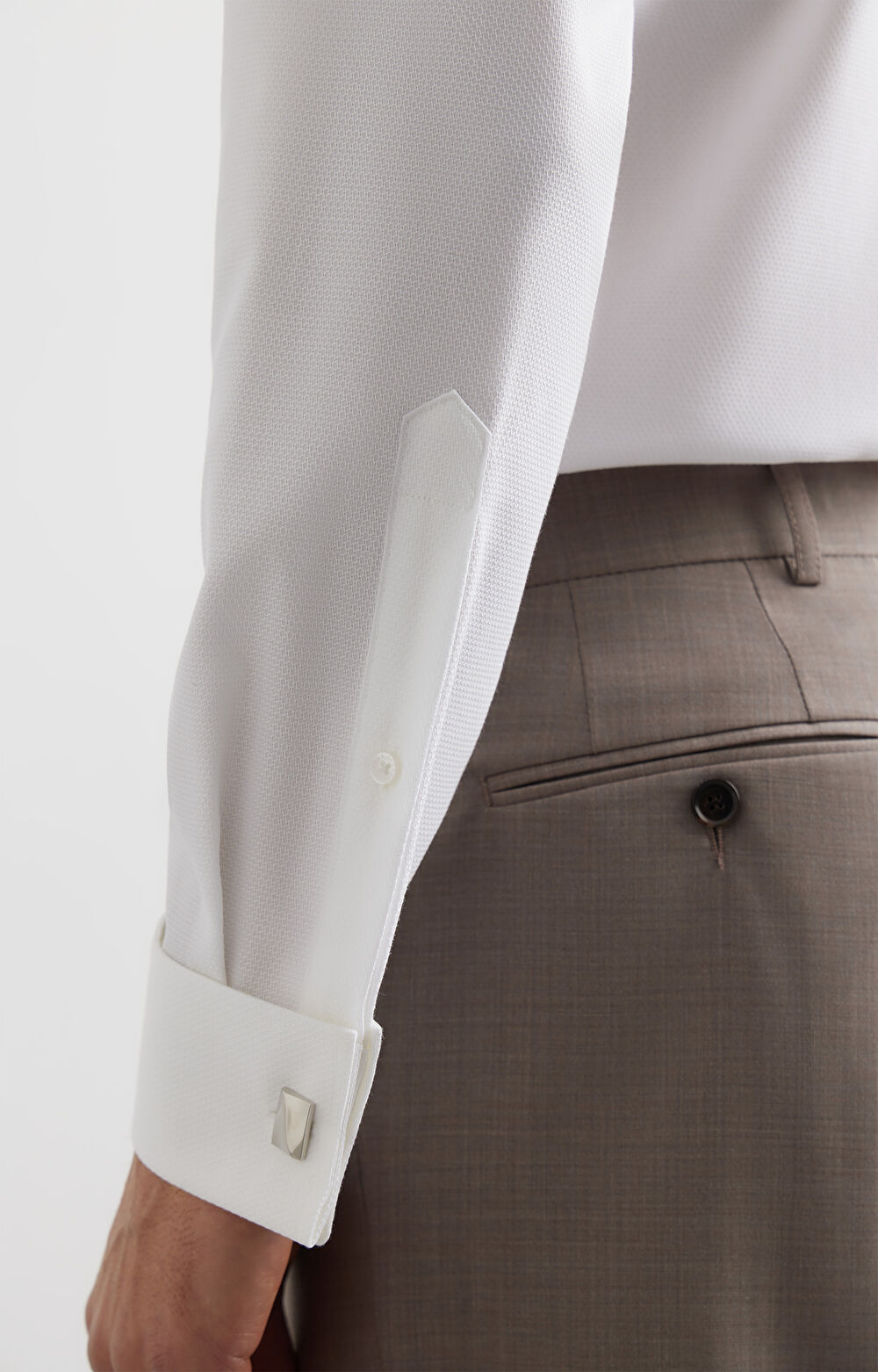 Biała koszula długi rękaw VISTULA - 6